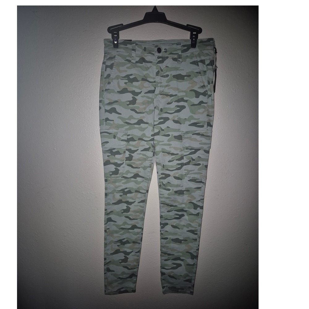 Joes Jeans Skinny Ankle Camo Cargo Pants Womens Size 26